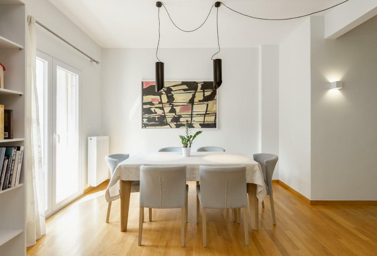 Brand-New Modern Flat In Heart Of City سالونيك المظهر الخارجي الصورة